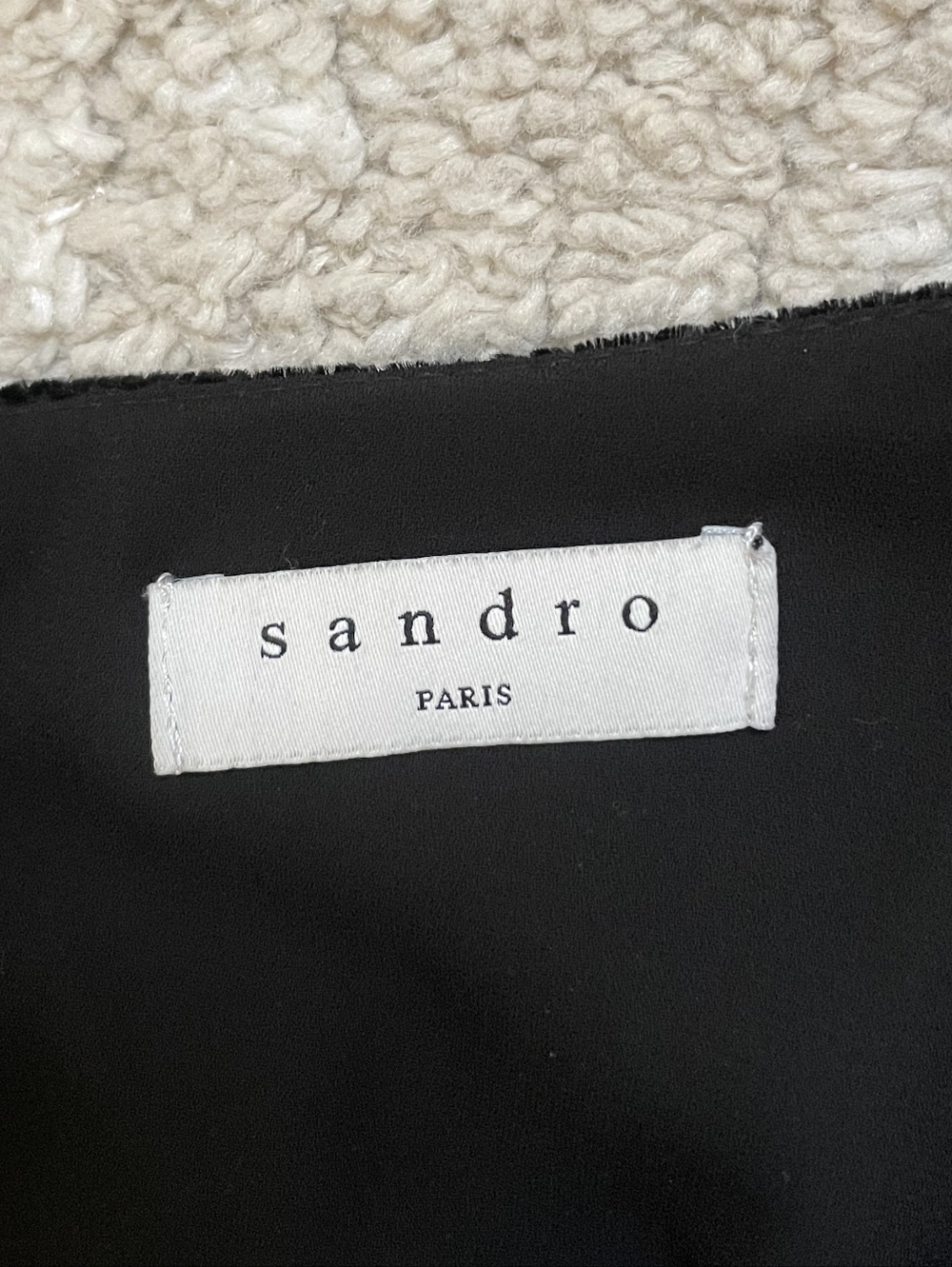 Sandro Black Velvet Sleeveless Jumpsuit with Floral Side Detail Size 6 - Picture 15 of 15